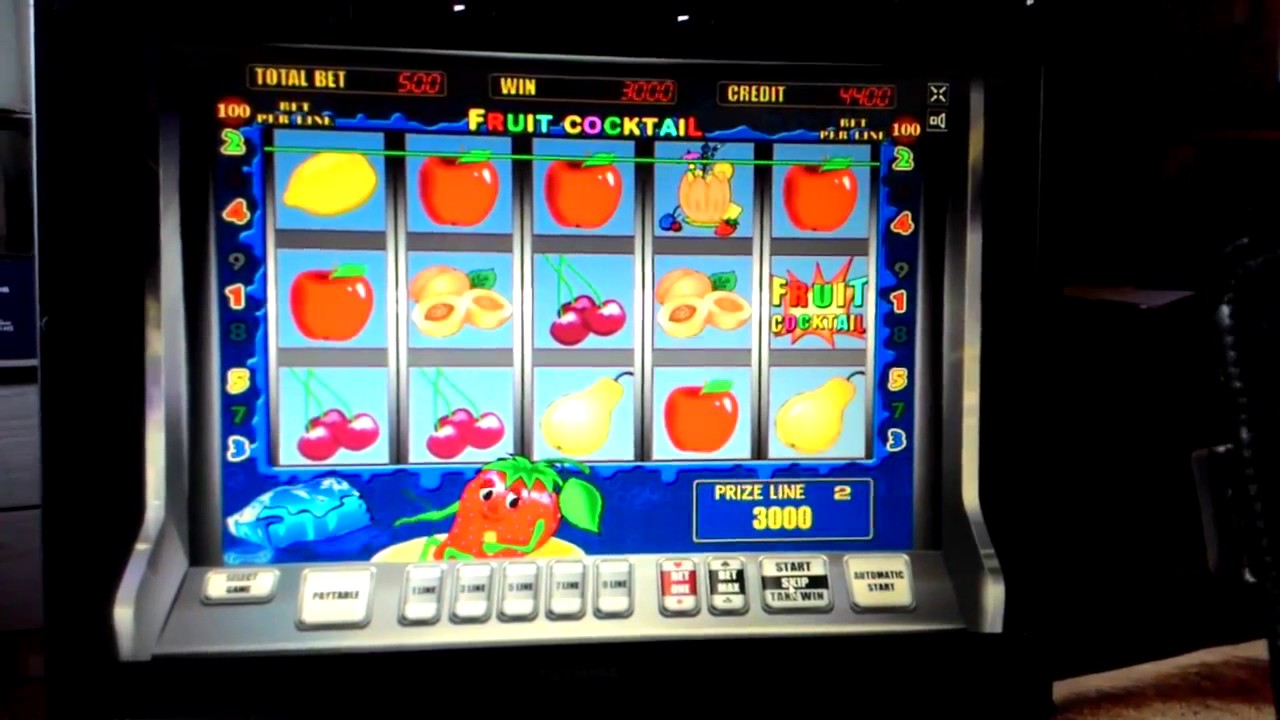 Игровые автоматы fruit cocktail играть